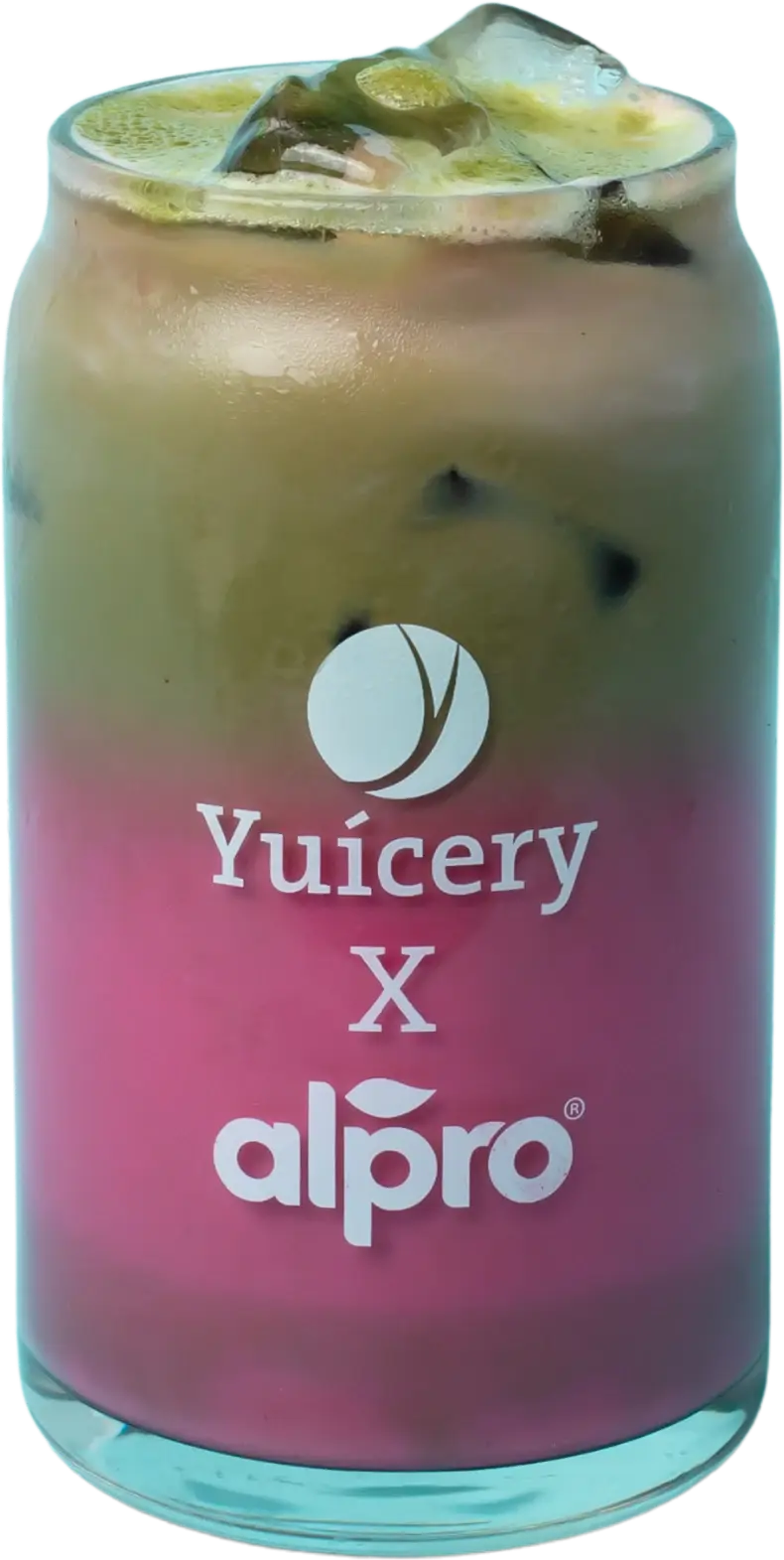 (Iced) Berry Matcha Latte