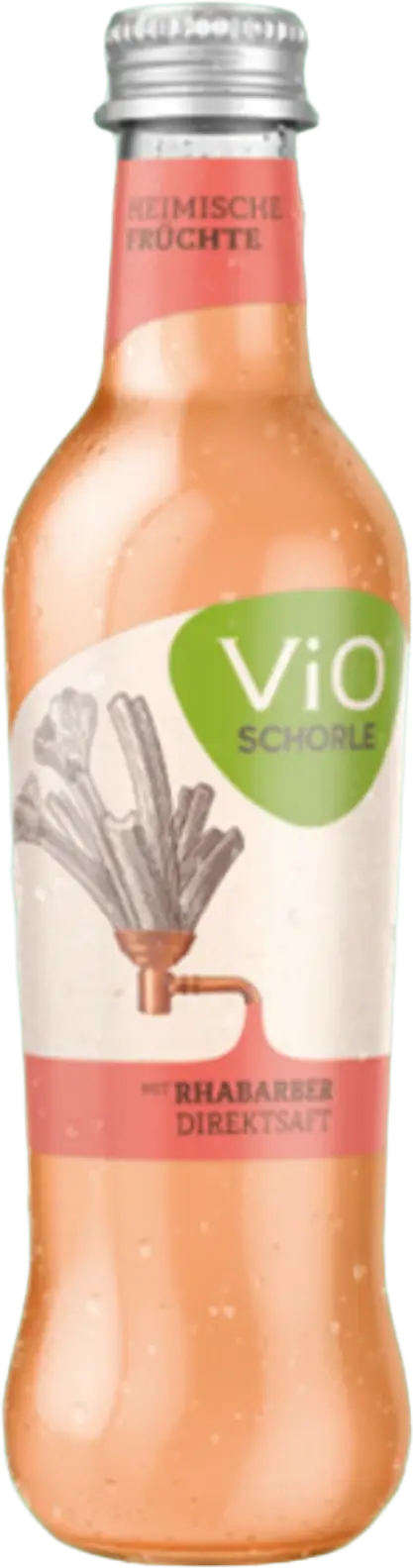ViO Bio Schorle Rhabarber