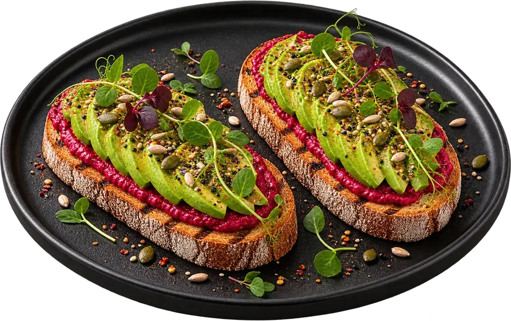 Avocado Beet Hummus