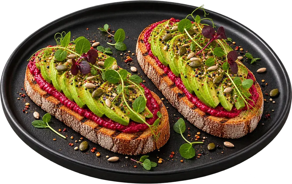 Avocado Beet Hummus